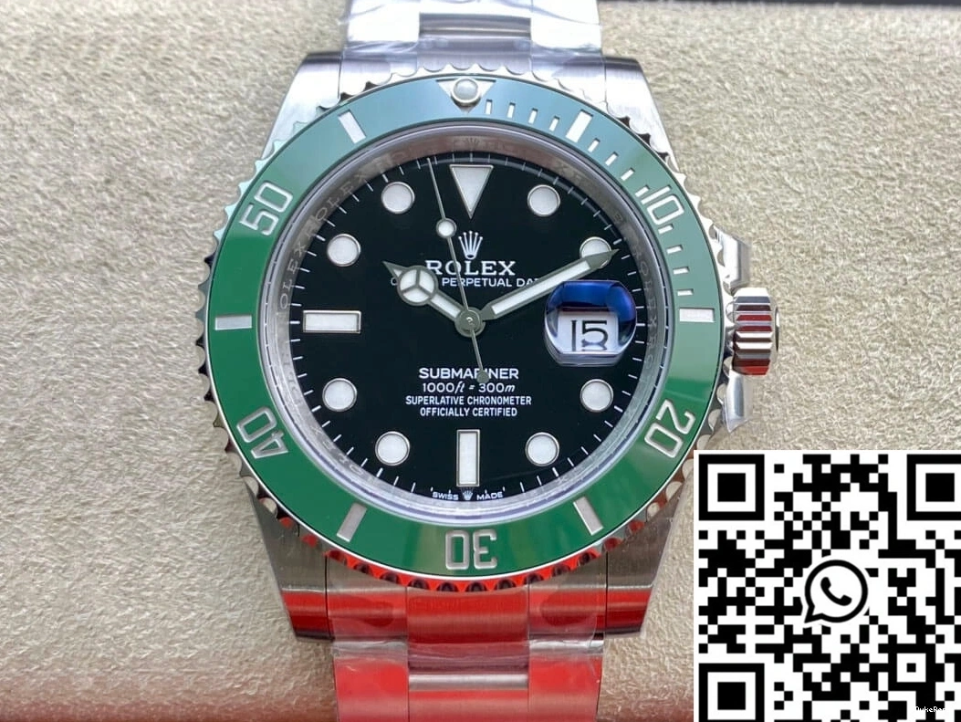 VS Factory Bezel Green Submariner M126610LV-0002 Rolex 1230